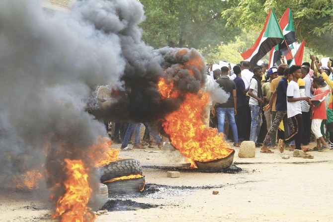 Security forces fire tear gas at protesters in Sudan