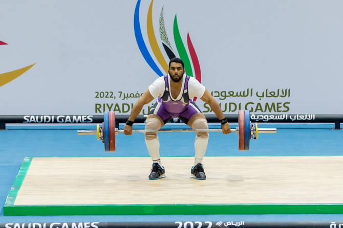 Indoor rowing, swimming and weightlifting champions crowned at Saudi Games 2022