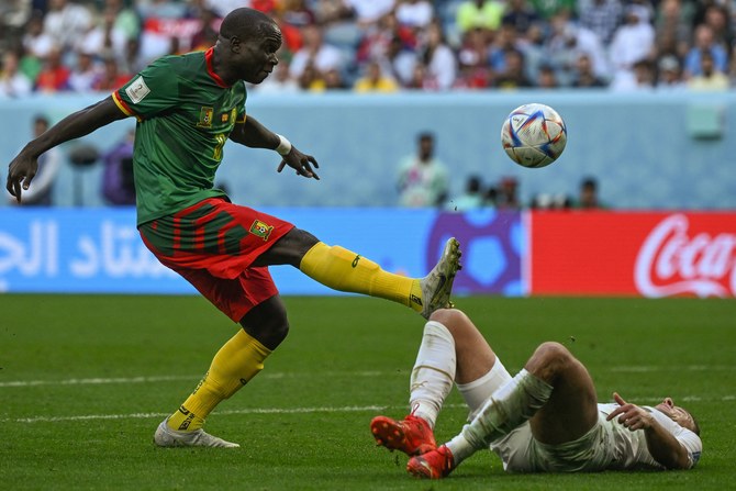 Cameroon fight back to draw World Cup thriller with Serbia