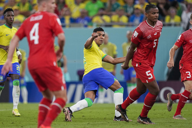 Casemiro Goal Downs Switzerland To Take Brazil Into World Cup Last 16 ...