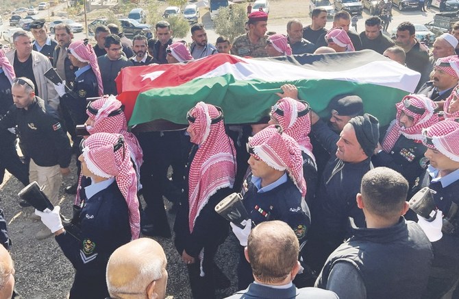 Jordan buries police officer killed during fuel protests