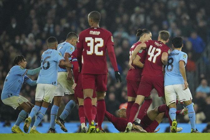 Police investigate crowd trouble during Man City win over Liverpool