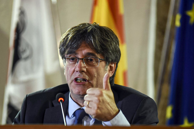 Spain drops sedition charge against ex-Catalan leader