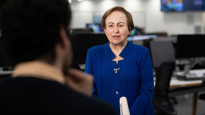 Nobel laureate Ebadi says Iran’s ‘revolutionary process’ is irreversible