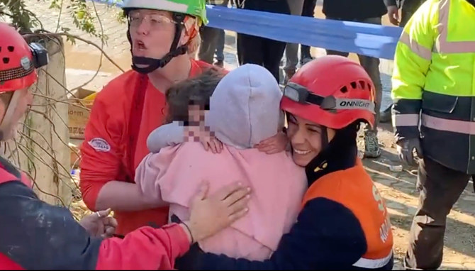 UK firefighters rescue trapped mother in Turkiye, reunite her with new-born daughter