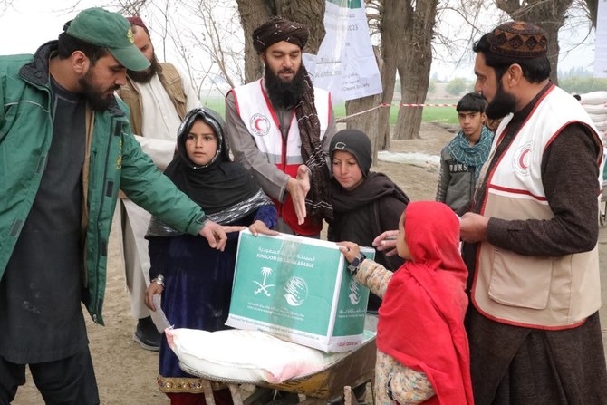 In freezing cold, KSrelief reaches most vulnerable Afghans with lifesaving aid