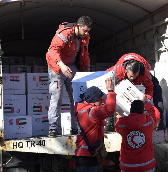 UAE continues to send relief aid to earthquake victims in Turkiye and Syria