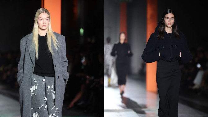 Part-Arab models Gigi Hadid, Loli Bahia walk the star-studded Prada show in Milan 