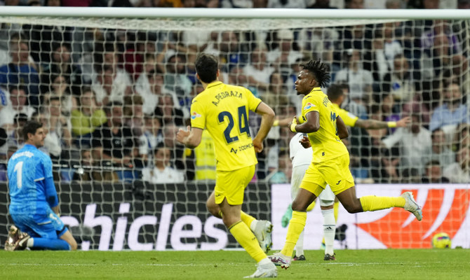 Chukwueze nets 2 as Villarreal stun Real Madrid 3-2 at Bernabeu