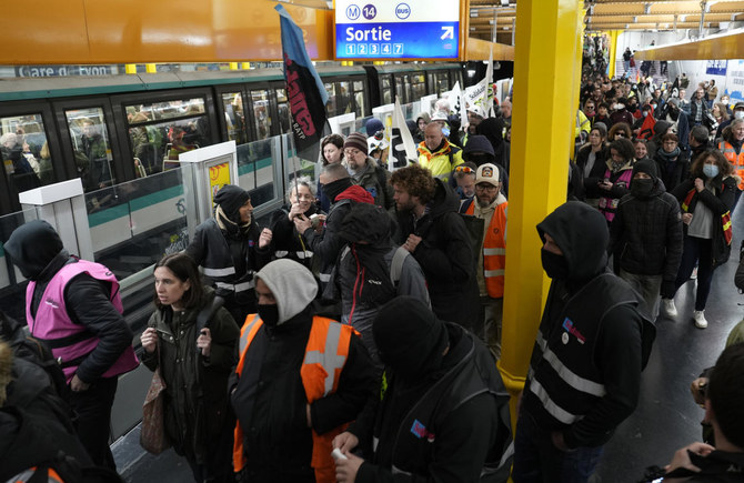 Last-ditch protests in France over Macron’s pension reform