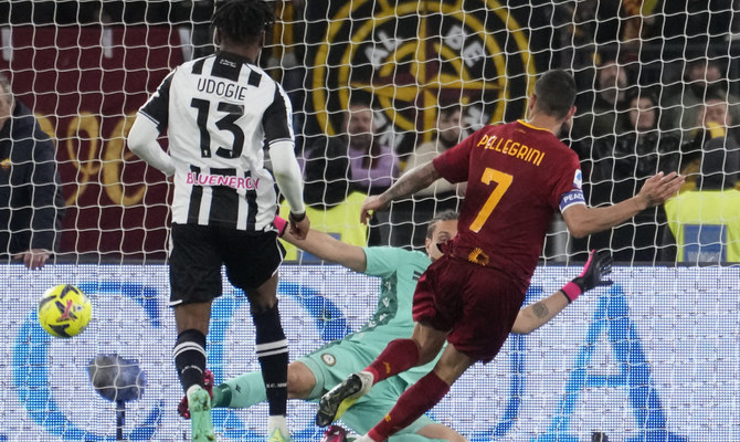 Roma consolidate 3rd place in Serie A, shut out Udinese 3-0