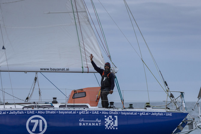 Abhilash Tomy completes completes Golden Globe circumnavigation race aboard UAE-registered boat Bayanat