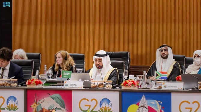 Saudi Arabia calls for collective efforts to achieve sustainable growth at G20 meeting 