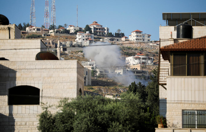 Teenager among five Palestinians killed as Israelis use helicopter gunships in West Bank