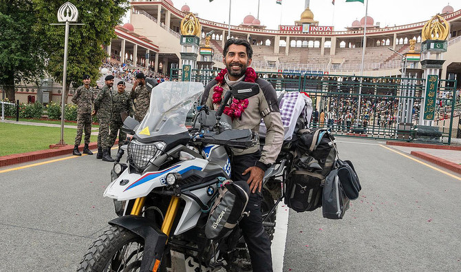 ‘Made me feel truly alive’: Pakistani globetrotting biker shares tale of his monthlong travel through India