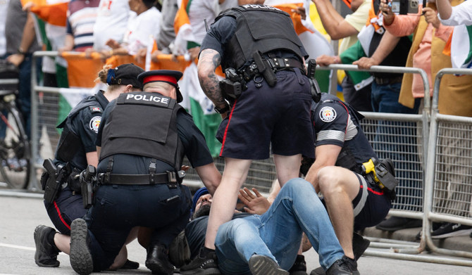 Murder of Sikh leader sparks dueling protests in Toronto