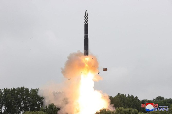 North Korea Conducts New Test Of Solid-fuel ICBM | Arab News