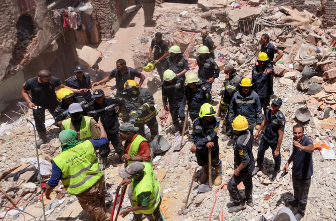 Building Collapse In Cairo Kills 9 | Arab News