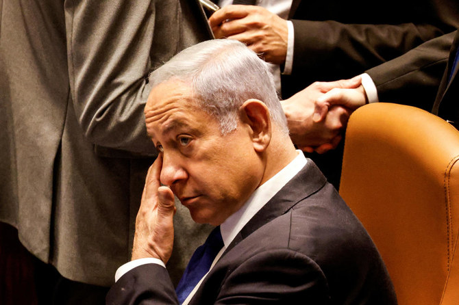 Israel’s Netanyahu down in polls over judicial reform