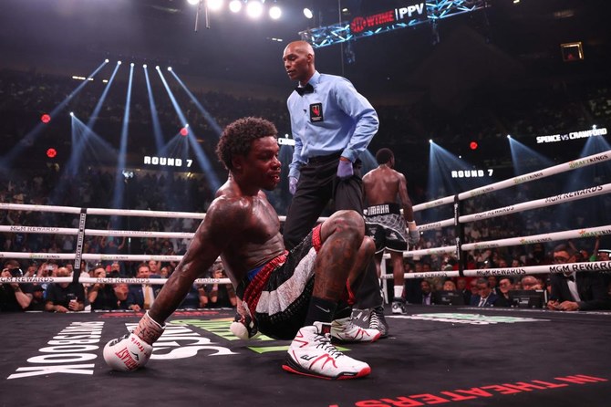 Terrence Crawford stops Errol Spence Jr. to claim undisputed welterweight world title