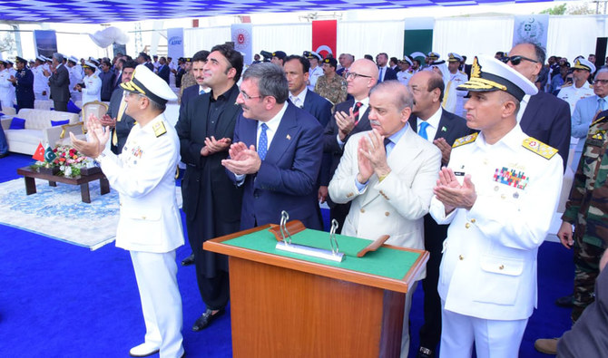 Pakistan, Turkiye jointly launch fourth warship for Pakistan navy