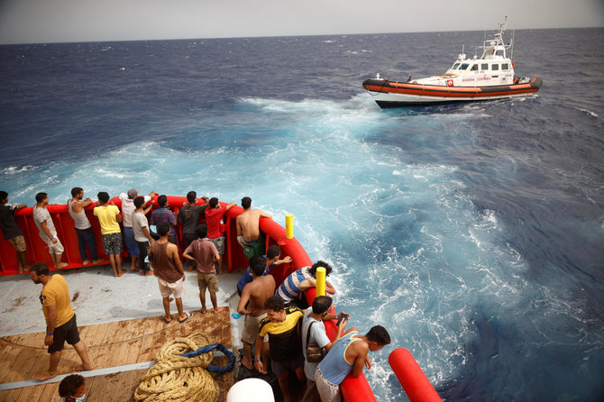 Two dead, 57 rescued from migrant shipwrecks off Italy’s Lampedusa