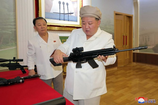 Kim Jong Un tells North Korea arms factories to boost capacity