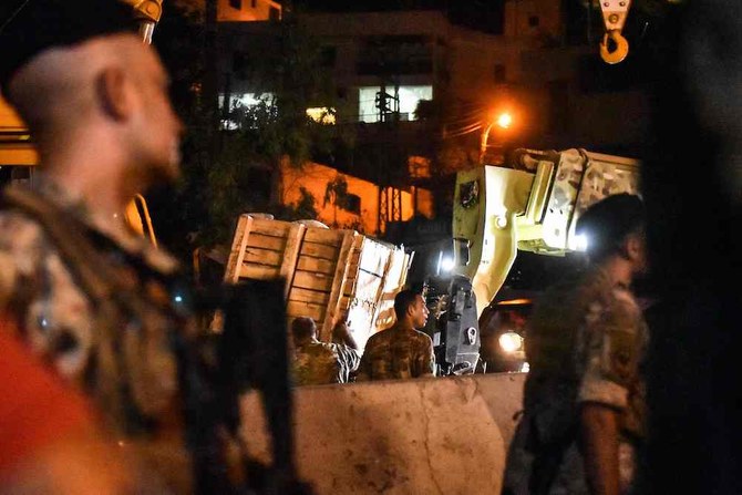 Lebanon Army Seizes Hezbollah Munitions After Deadly Clashes | Arab News