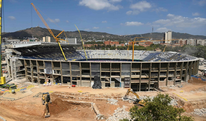 Barcelona to miss Camp Nou advantage this season as Europe’s largest football stadium is overhauled