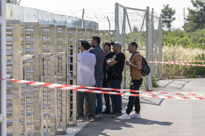 Greece safely evacuates dozens of migrants from a sailboat off the southern coast