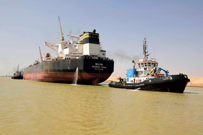 Tanker collision disrupts traffic at Egypt’s Suez Canal