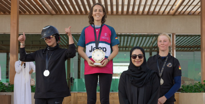 Taylor Dees wins Crown Prince Camel Festival’s 1st open international marathon for women