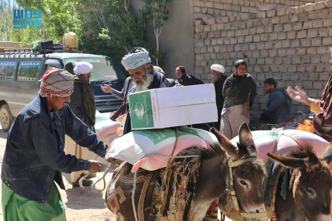 KSrelief assistance reaches thousands of vulnerable Afghan families