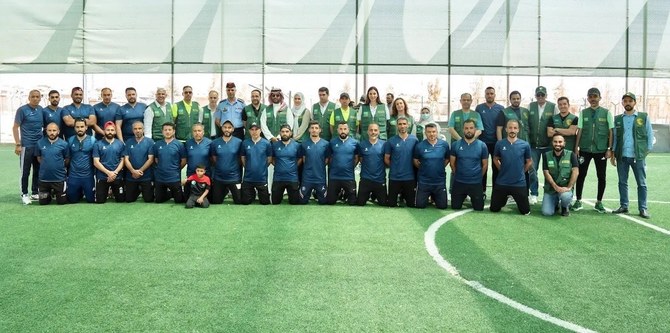 KSrelief opens football academy for Syrian children in Jordan