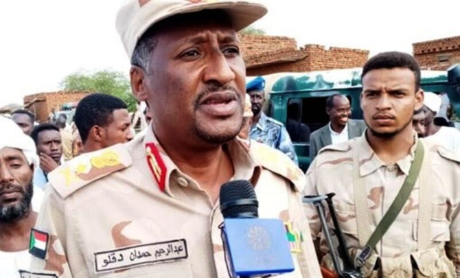 Sudan’s RSF deputy leader says US sanctions on him ‘unfair’