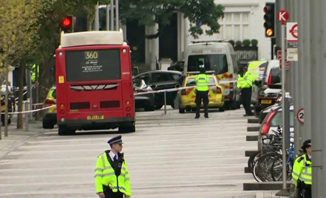 UK police say explosive experts called to vehicle at Channel Tunnel terminal