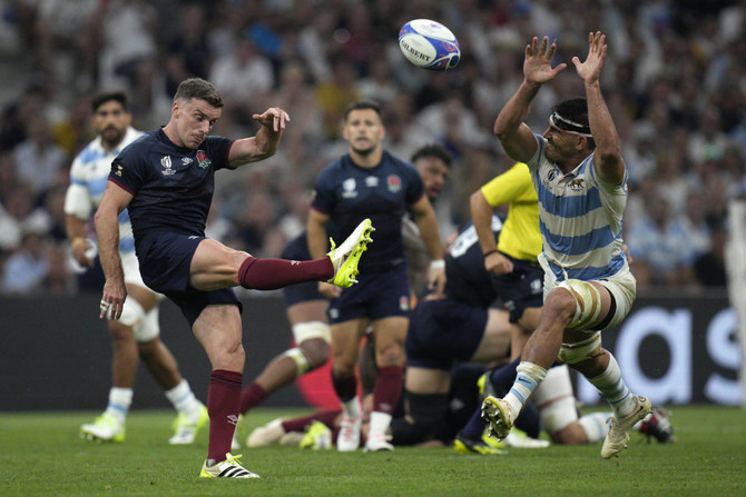 Written off, 14-man England’s guts and Ford’s boot deliver win over Argentina at Rugby World Cup