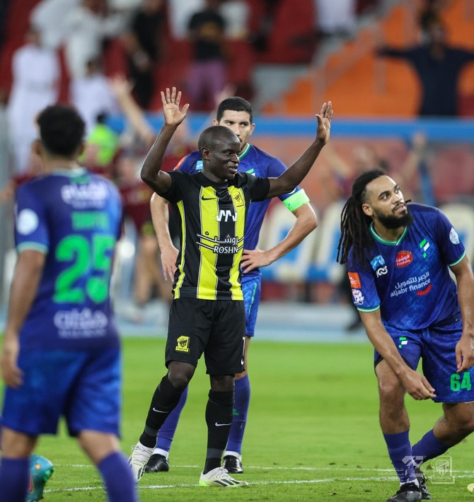 Stunning Kante winner sees champions Al-Ittihad beat Al-Fateh and return to Saudi Pro League summit