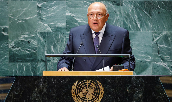 Egyptian FM stresses importance of ‘climate justice’ at UN General Assembly