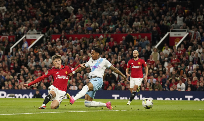 Garnacho on target as Man United beat Crystal Palace 3-0 in League Cup defense