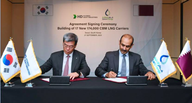 QatarEnergy inks $3.9bn deal with Hyundai for 17 LNG carriers 