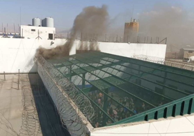 3 inmates die as protest fire engulfs Lebanese prison