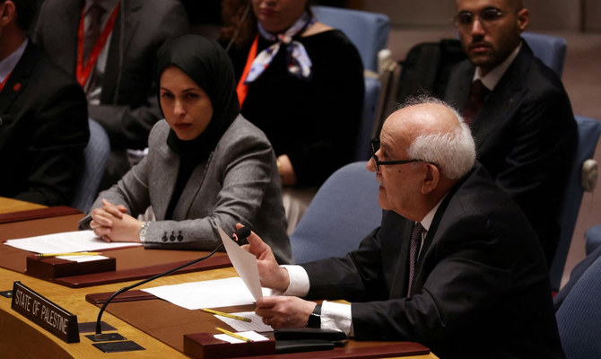 Palestinian UN envoy accuses Israel of ‘genocidal’ campaign against Gaza