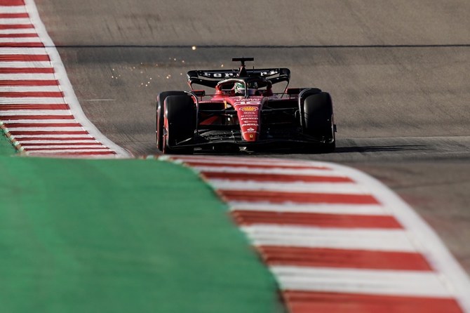 Leclerc grabs pole position in Texas as Verstappen slips to sixth