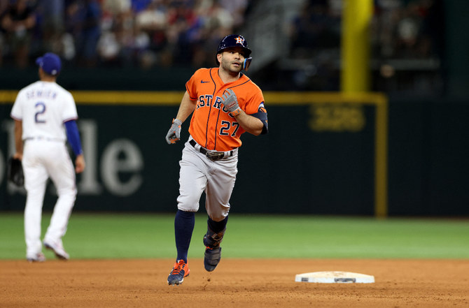 Astros Beat Texas After Melee And D-backs Win In MLB Playoffs | Arab News