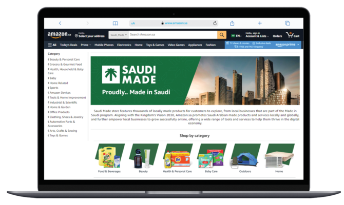 Amazon launches ‘Saudi Made’ store to support local businesses