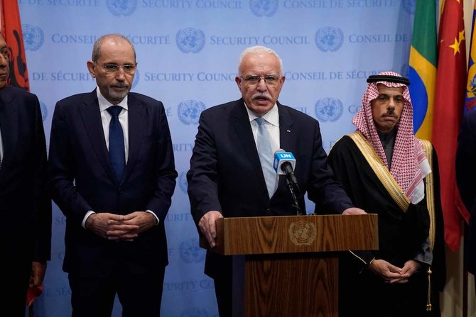 ‘We condemn all killing of civilians’: Saudi FM joins Arab officials at UN Gaza meeting