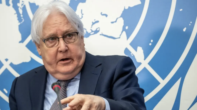 UN aid chief Griffiths: ‘Some progress’ in talks on letting fuel into Gaza