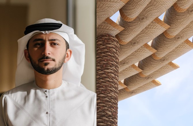 Designer Abdalla Almulla creates palm installation for Dubai Design Week 