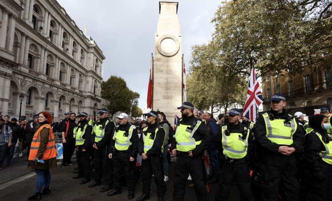 ‘No legal mechanism’ to ban pro-Palestine march on Armistice Day, say London police